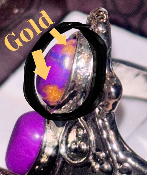 Purple Turquoise Vintage Ring