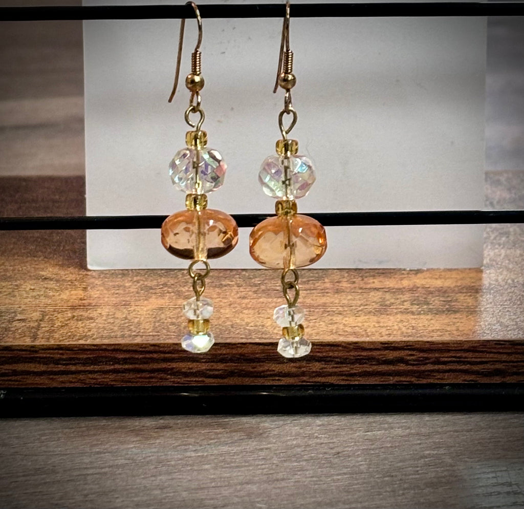 ✨ Golden Champagne – A Little Treasure Renewed Earrings