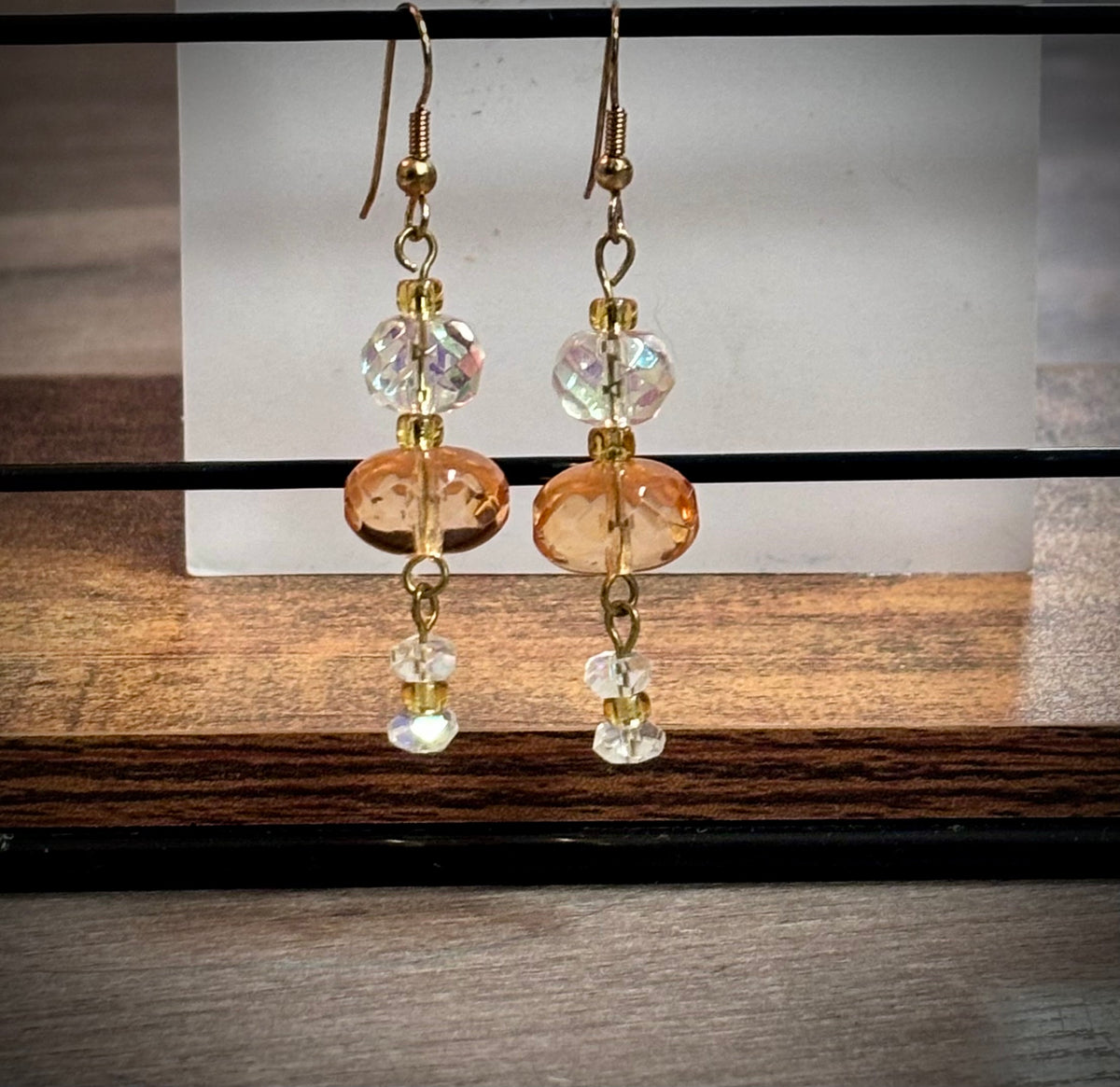 ✨ Golden Champagne – A Little Treasure Renewed Earrings