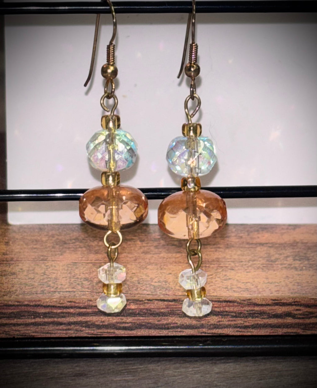 ✨ Golden Champagne – A Little Treasure Renewed Earrings