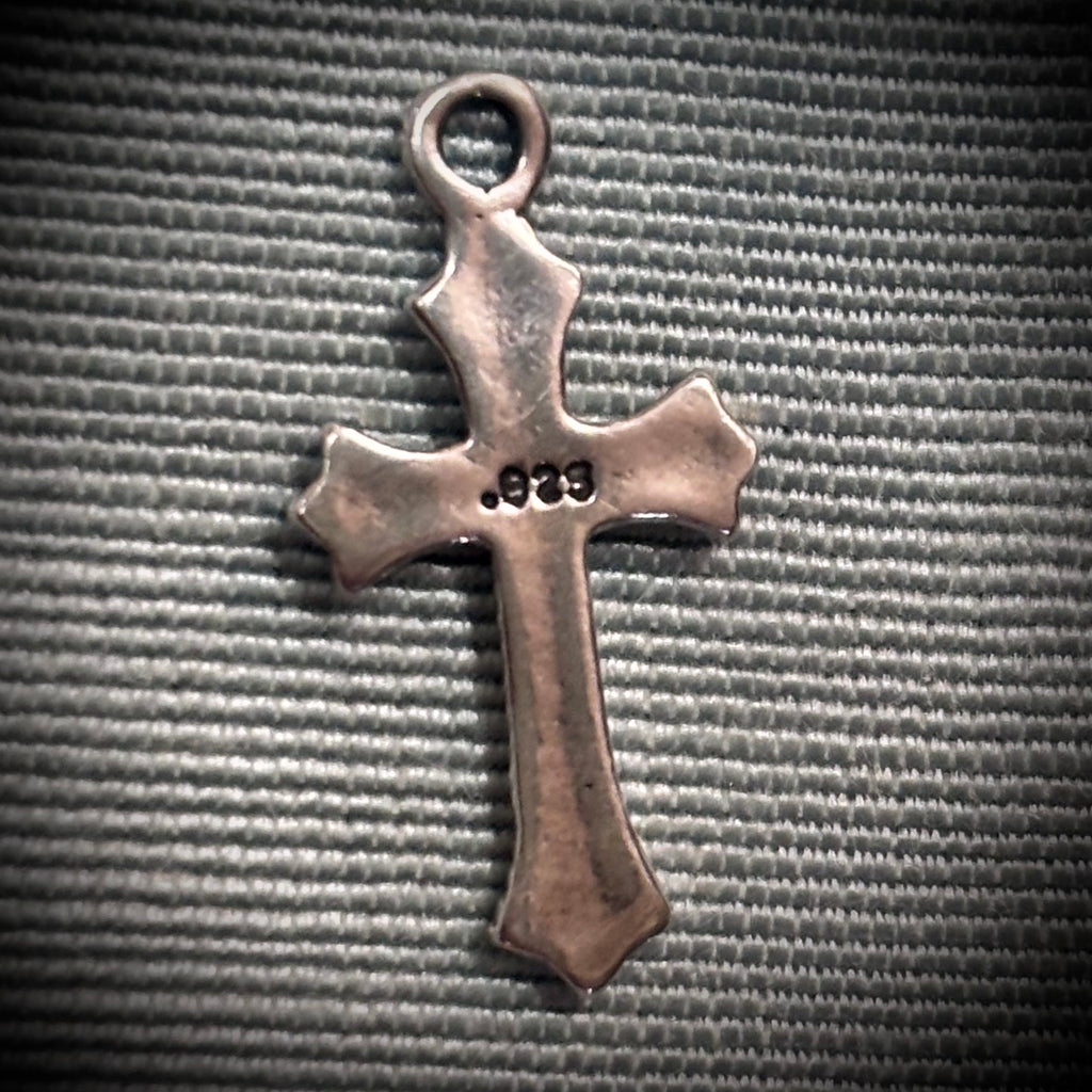 Sterling Silver 925 Vintage Cross-Pendant