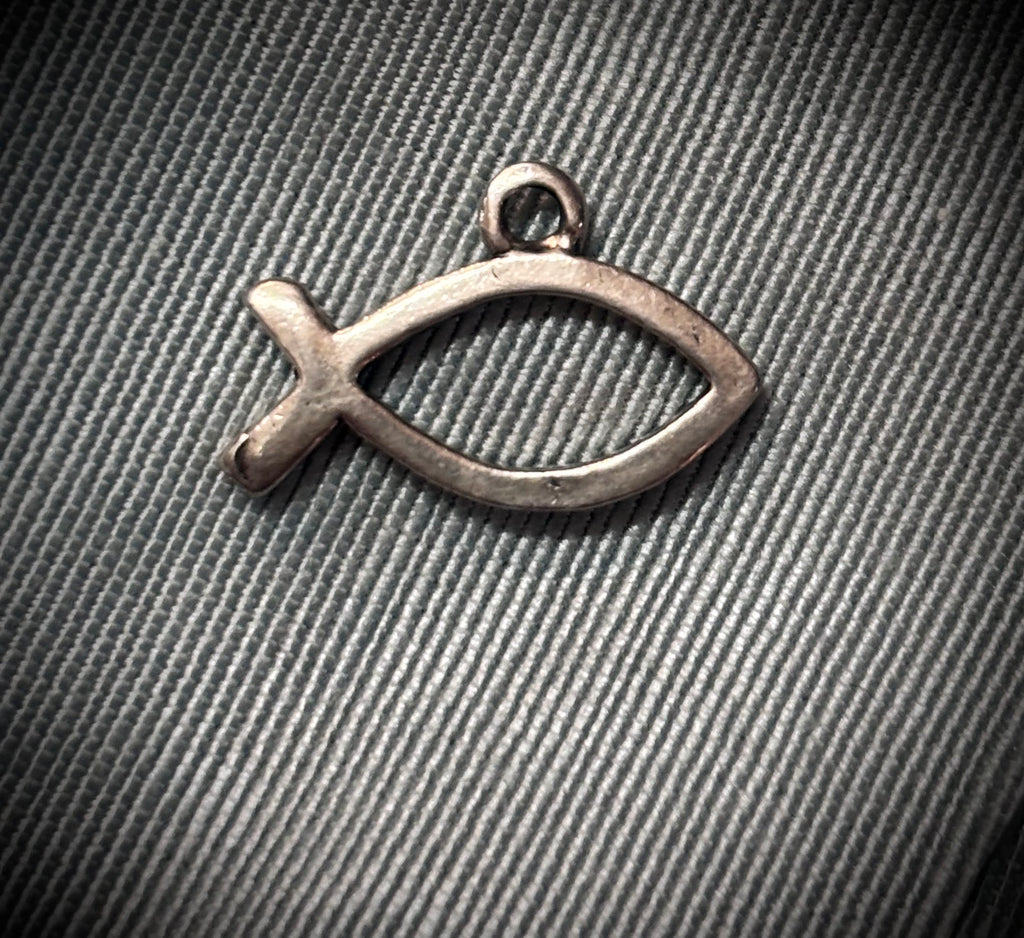 Sterling | Retired James Avery Vintage Ichthus Pendant