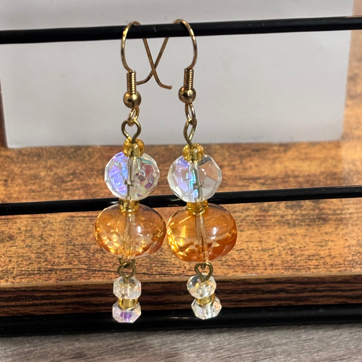 ✨ Golden Champagne – A Little Treasure Renewed Earrings